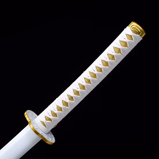Cosplay Weapon Carbon Steel Blade Demon Slayer Anime Cartoon Agatsuma Zenitsu′s Sword 104cm
